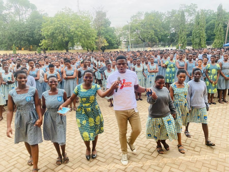 YAC Engages Accra Girls Students on Fighting Corruption