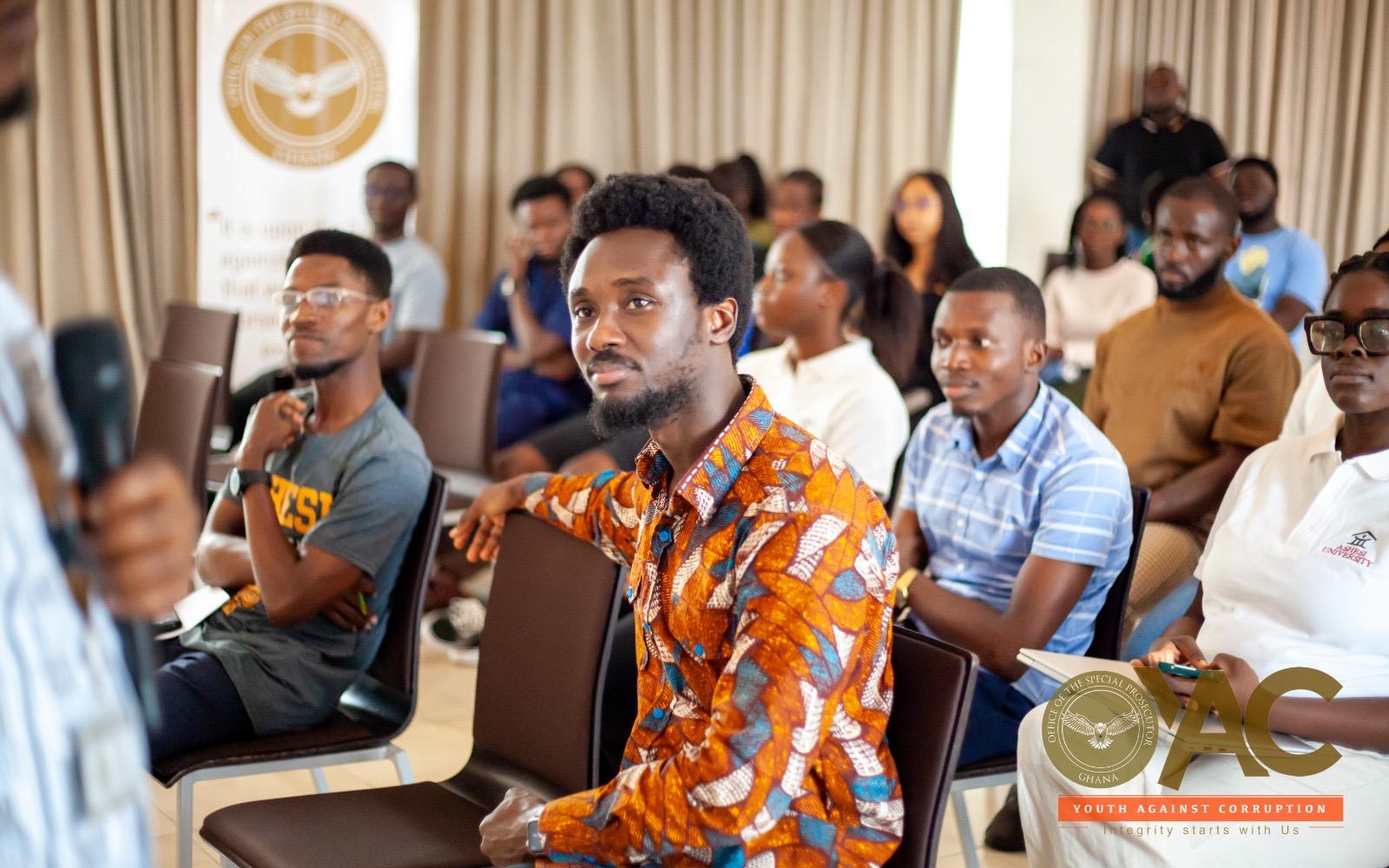 YAC rallies Ashesi University students in anti-corruption campaign