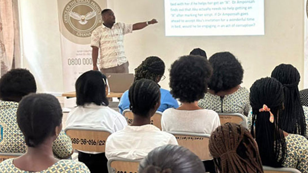 Government Secretarial School partners OSP to prevent corruption